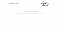 Desktop Screenshot of ncctrading.com